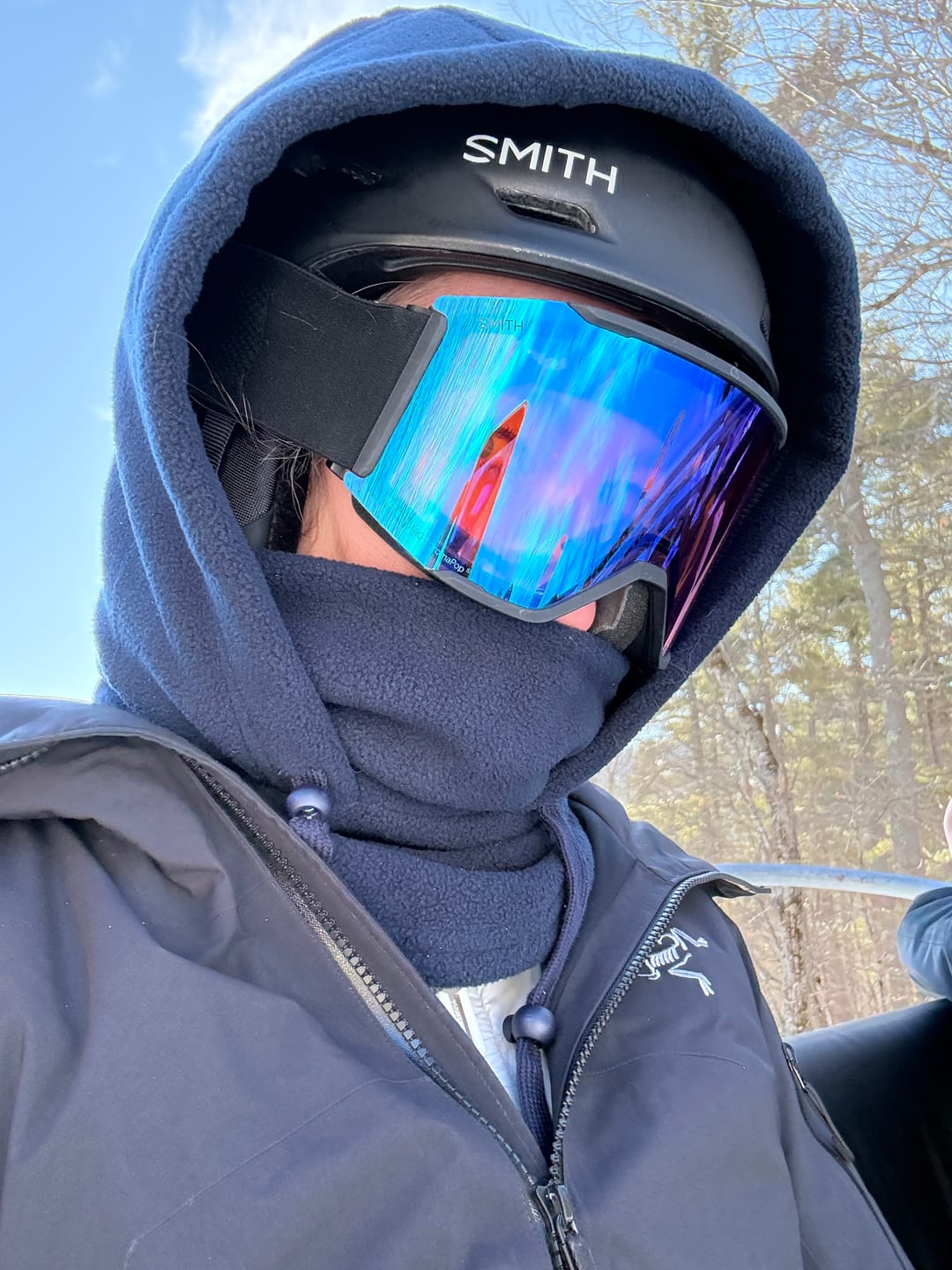 Customer photo review of Fleece Hood