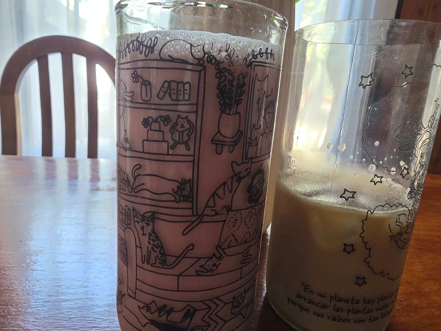 Customer photo review of Cat Lover - Juego de 6 Vasos Gatunos - 500ML