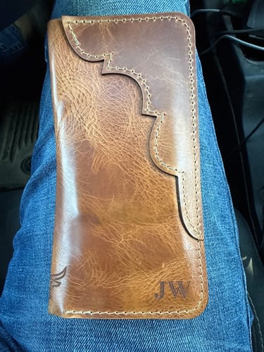 Customer photo review of Western Long Wallet
