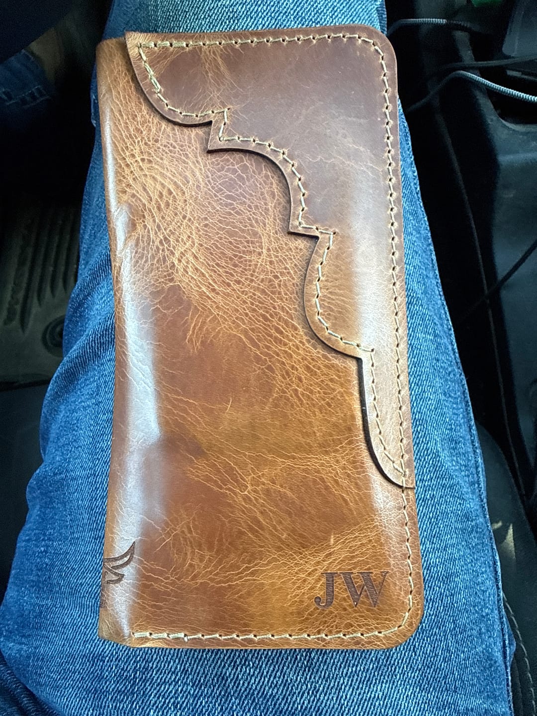 Customer photo review of Western Long Wallet