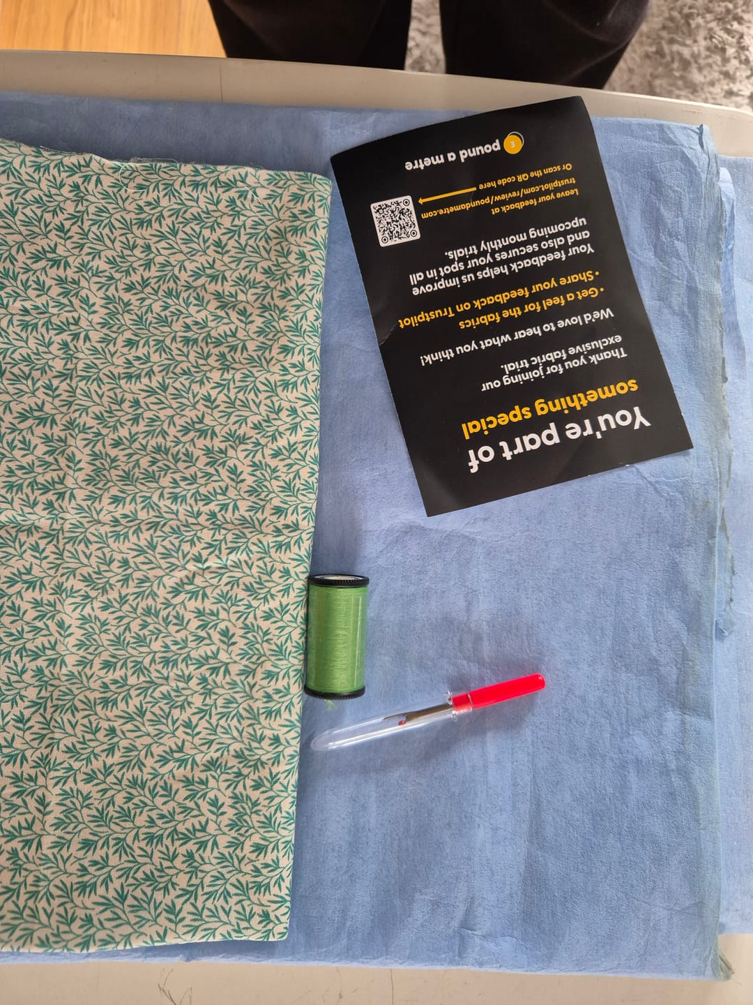 Customer photo review of Try Our New Cotton: Free Bundle ✅