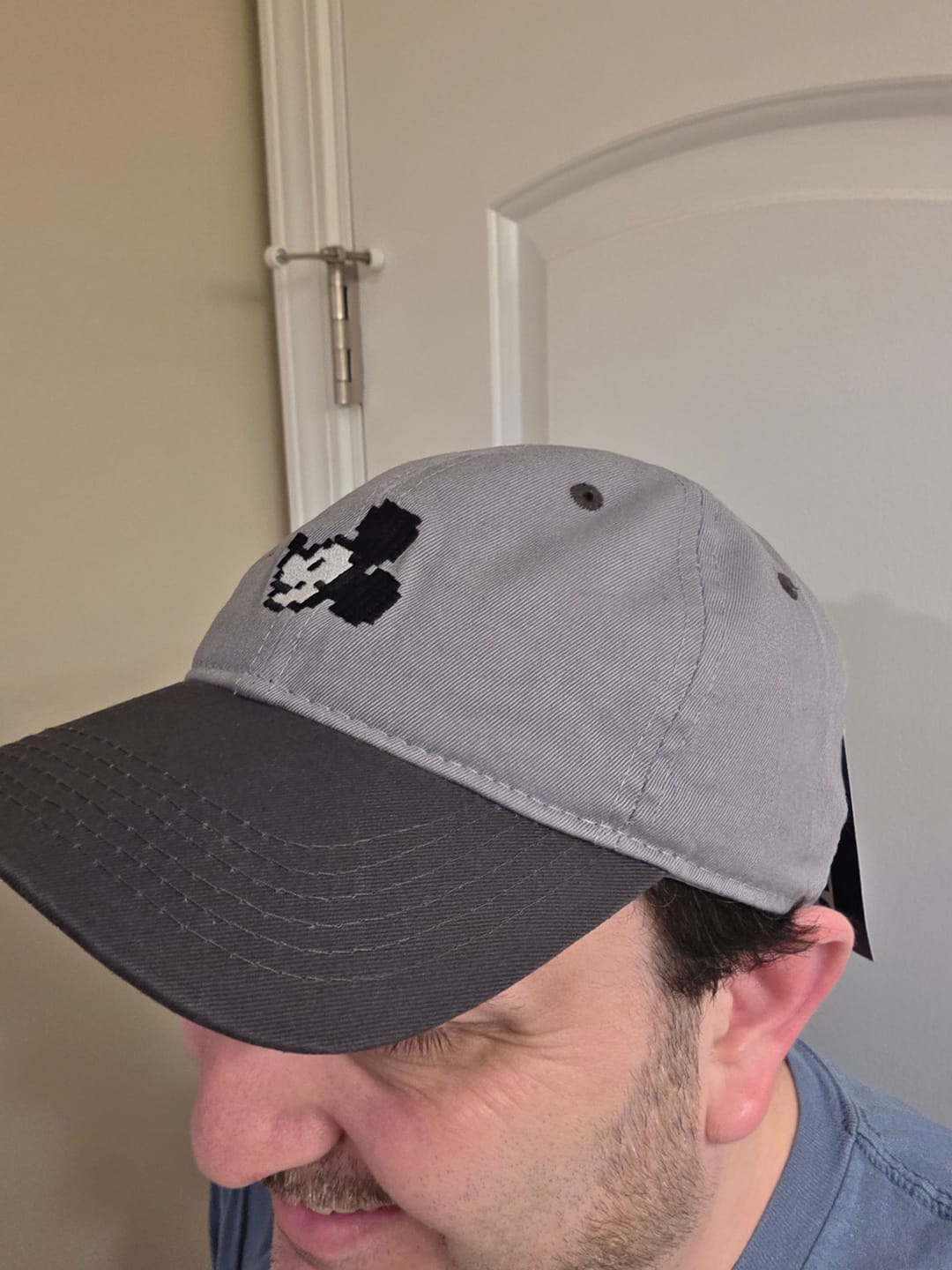 Customer photo review of Disney "Pixel Pal" – Dad Hat