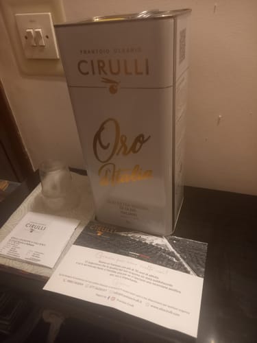Customer photo review of 1 lattina di olio extravergine di oliva • 5 Litri
