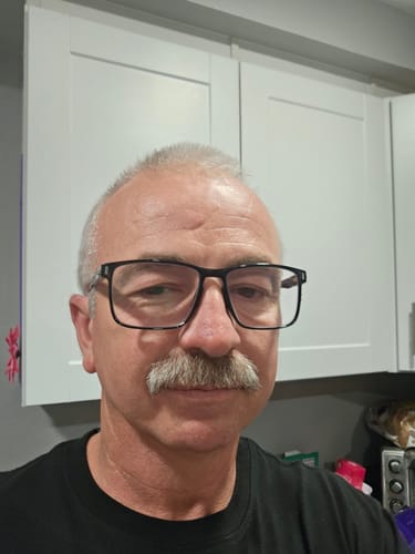 Customer photo review of Colt |  Sporty Magnetic Clip-on Eyeglasses Sunglasses | ZanyLen Best Seller