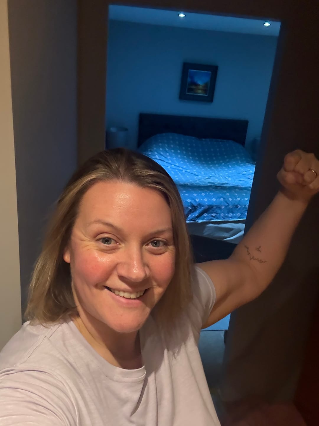 Customer photo review of Weight Training x Pilates (Core) Plan