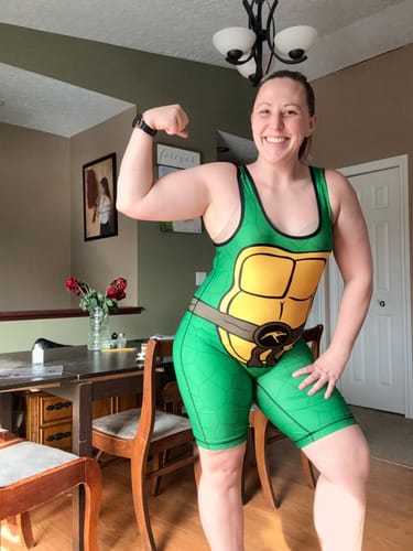 Customer photo review of Ninja Grappler Premium Singlet