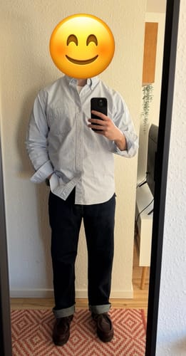 Customer photo review of 1955 Classic Biker Selvedge Denim Jeans