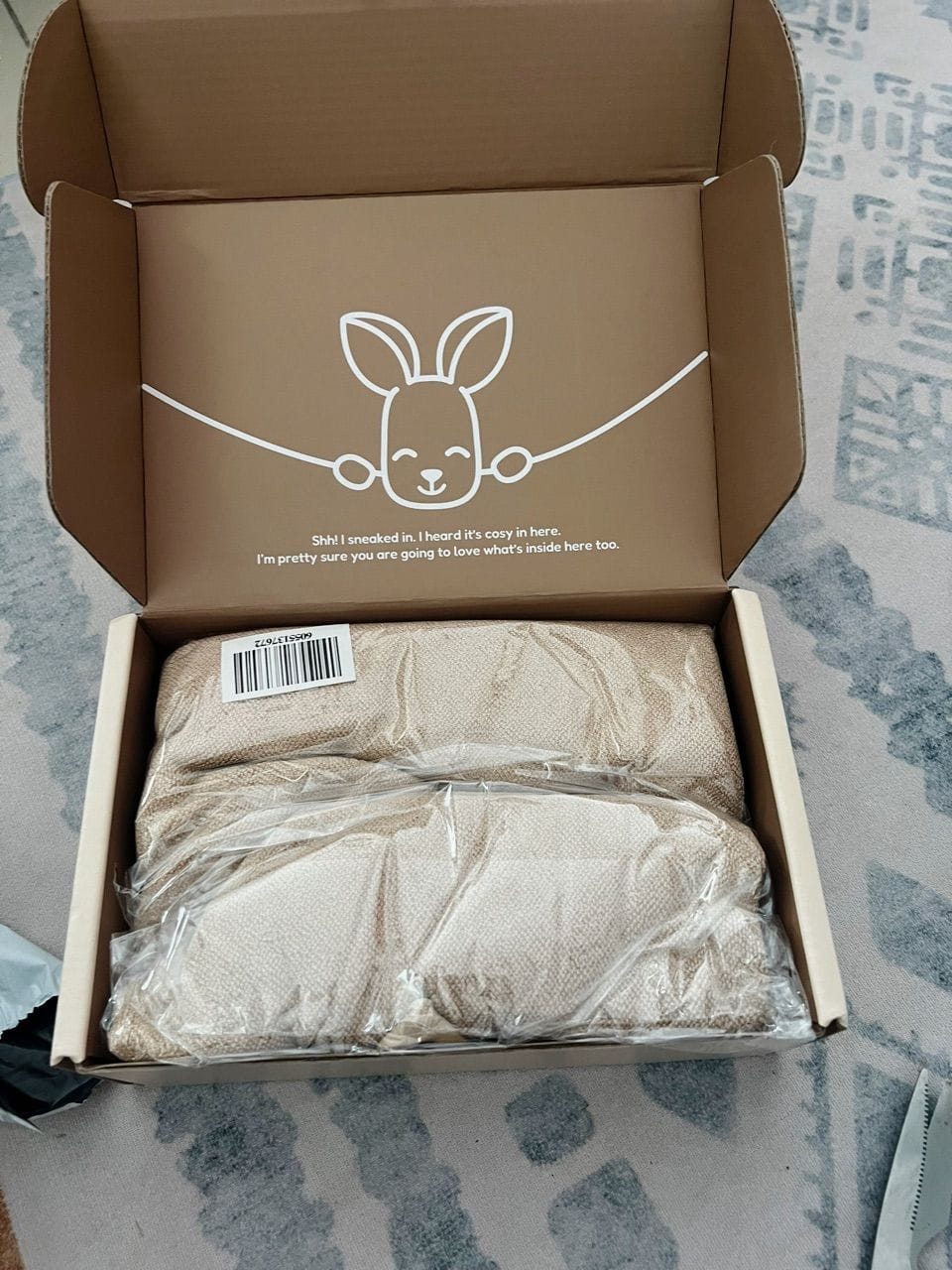Customer photo review of Hooded Towel (Bamboo-Cotton)
