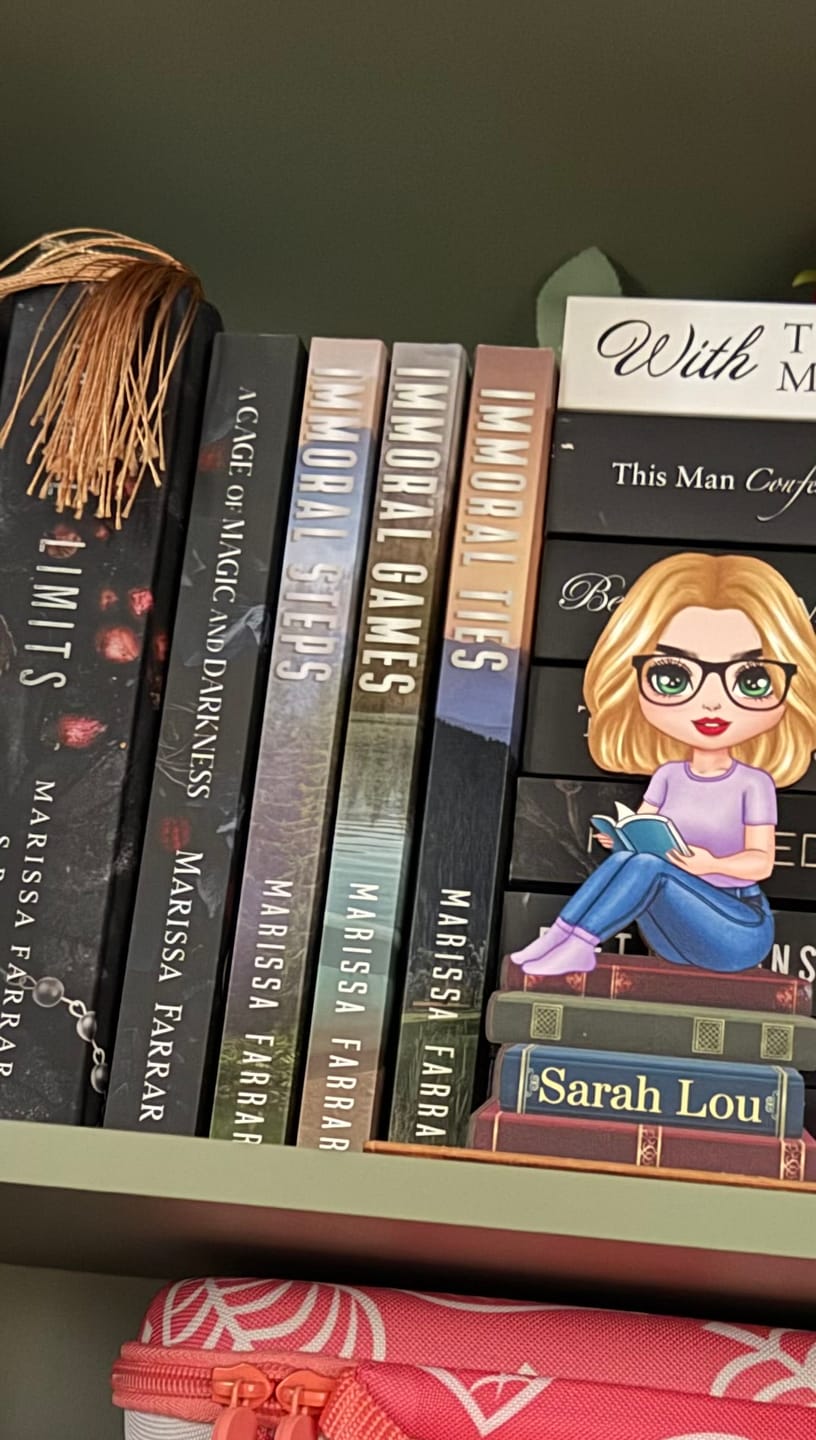 Customer photo review of The Complete Immoral Series: Signed Paperbacks - Discreet Covers