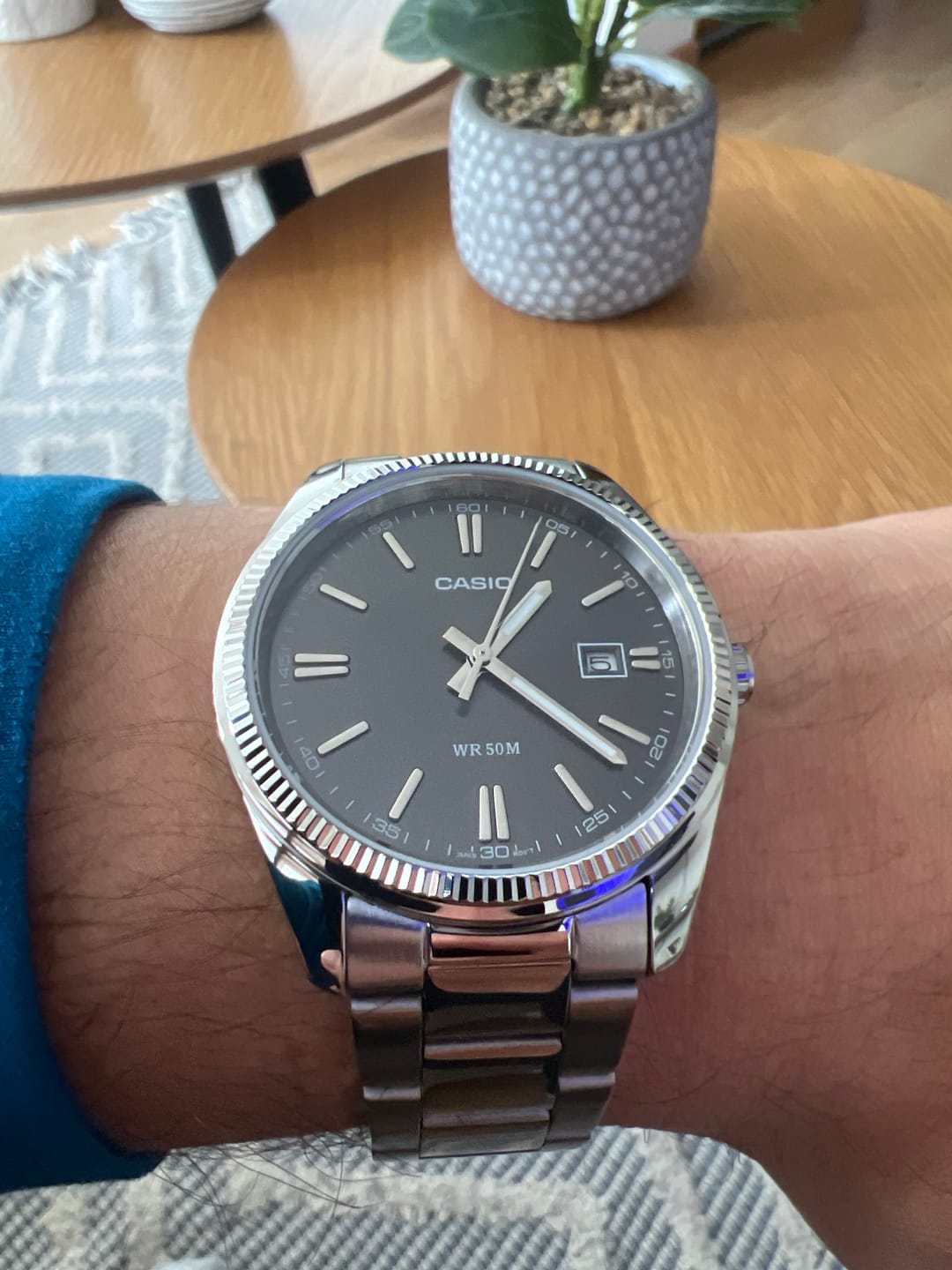 Customer photo review of Reloj Casio Análogo MTP-1302D-1A1V Negro 38,5mm