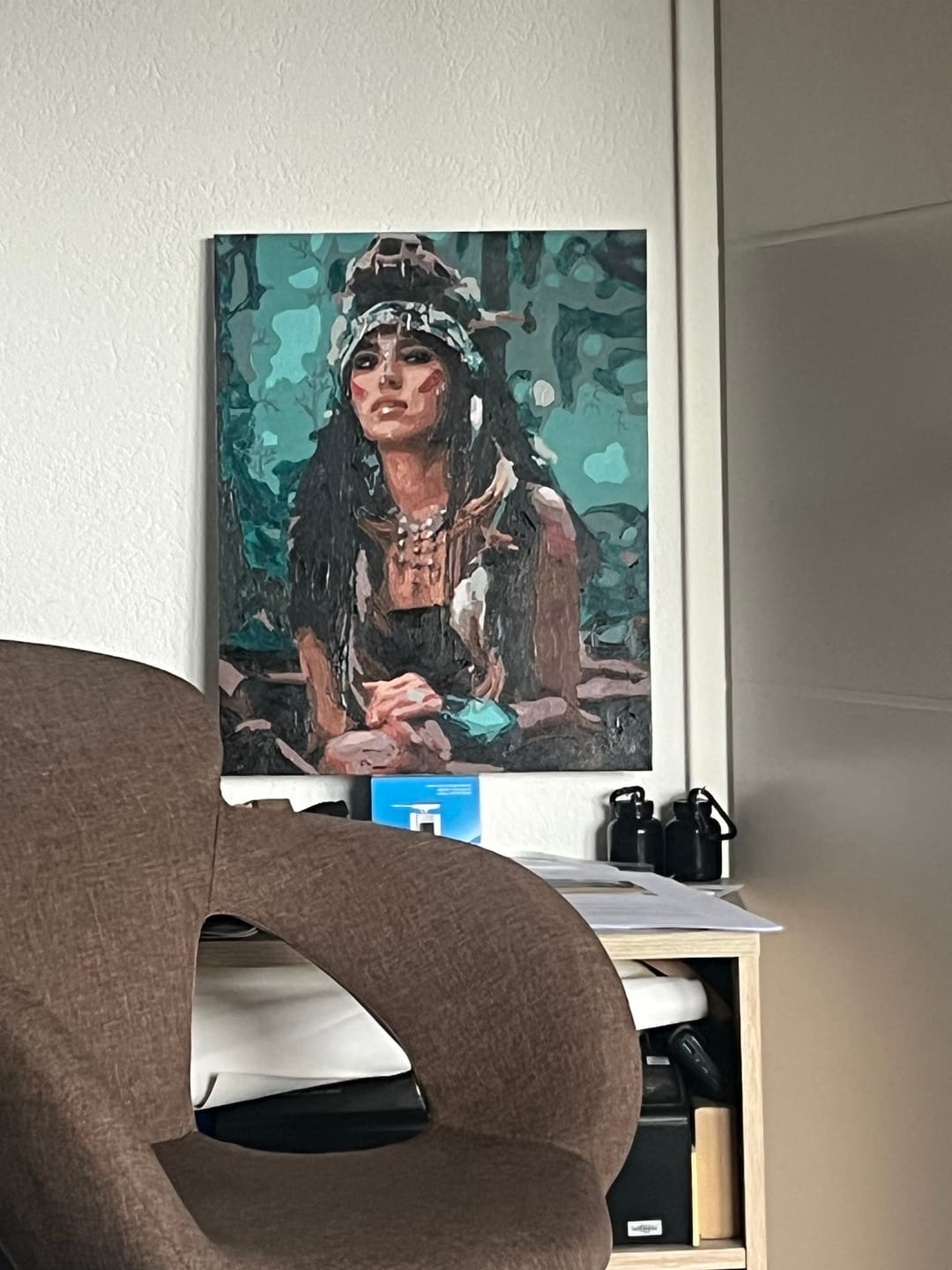 Customer photo review of Keilrahmen aus Holz - Bilderrahmen - 40x50cm
