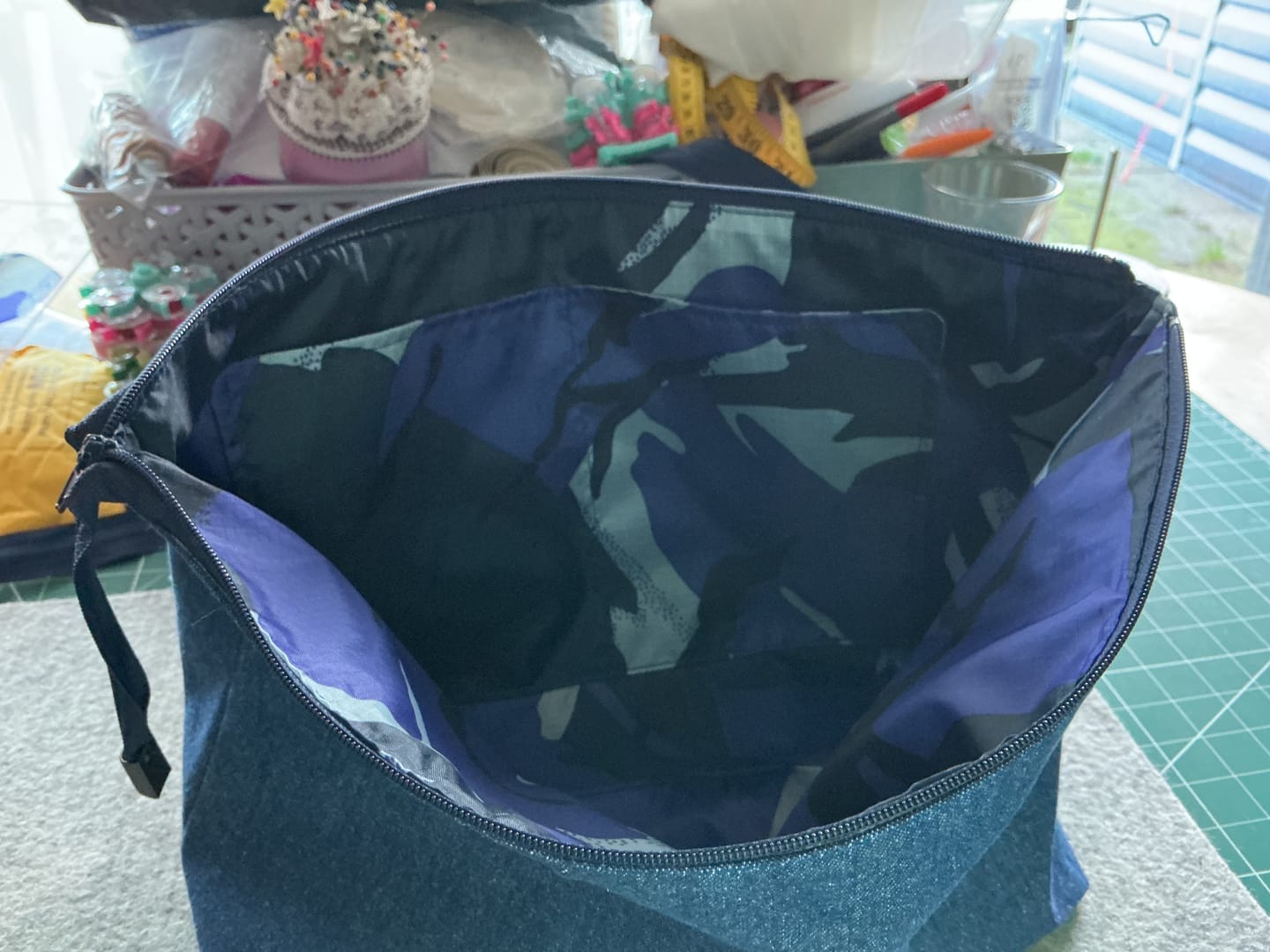 Customer photo review of Water Resistant Camouflage Ripstop Fabric