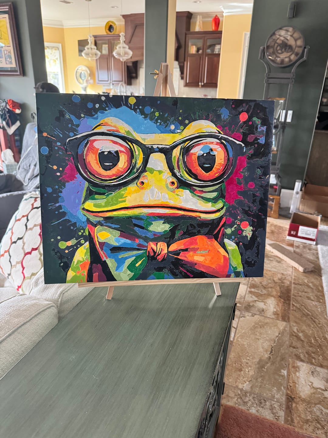 Customer photo review of Mr. Frog