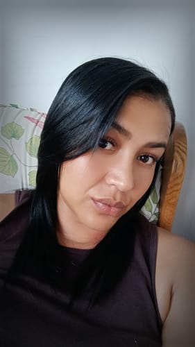 Customer photo review of Inoar Japanese Silk Aftercare Mask 300g - Hydrating Hair Treatment