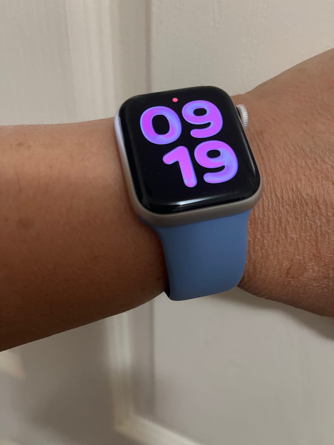 Customer photo review of Silicone Sport Band