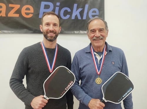 Customer photo review of VANTAGE PICKLEBALL PADDLE