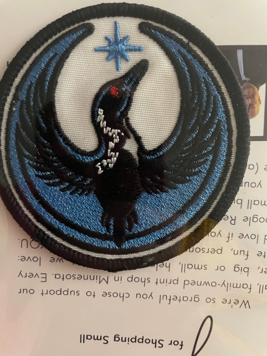 Customer photo review of Rebel Loon Sticker