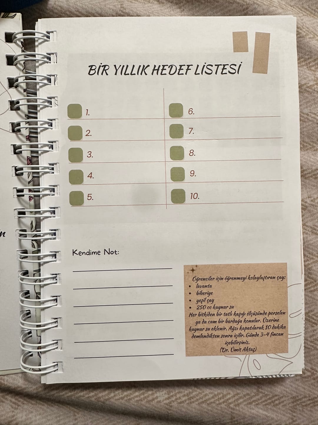 Customer photo review of İbadet Rehberi İslami Planlayıcı