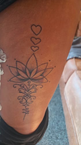 Customer photo review of TattooNumbx Numbing Cream