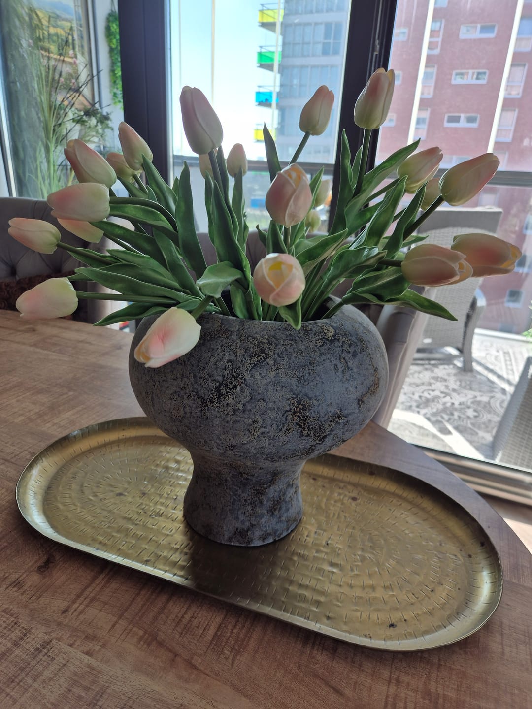 Customer photo review of Tulpen Boeket - Oud Roze (25 stengels)