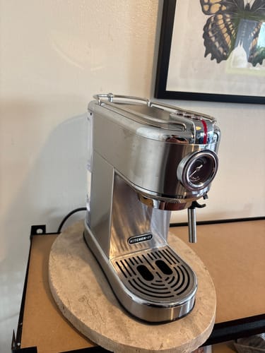 Customer photo review of Cafetera Espresso Bari 5 en 1