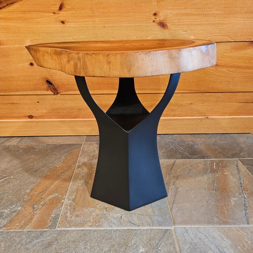 Customer photo review of Coffee Table Base 106S Namu 16.1" H Modern Furniture for Round Table Top