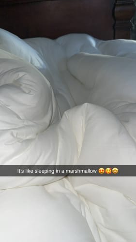 Customer photo review of Mellow CloudAlign™ Pillow