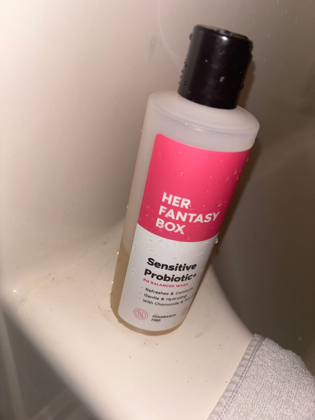 Customer photo review of Sensitive Probiotic+ pH Balanced Feminine Wash
