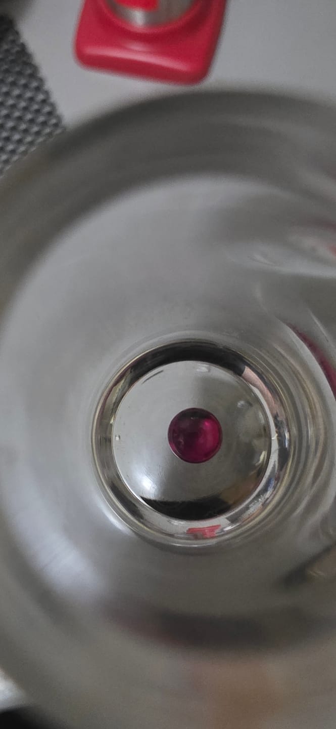 Customer photo review of 6mm Ruby Terp Pearls