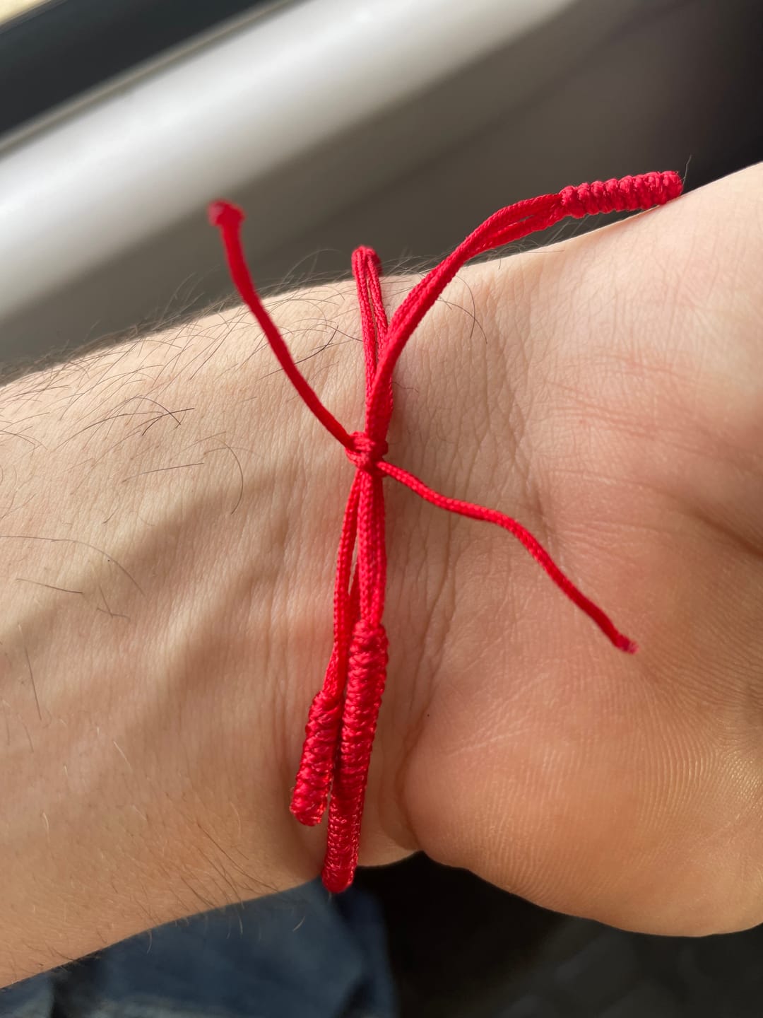 Customer photo review of Trio de Bracelets Tibétains "Porte-Bonheur"