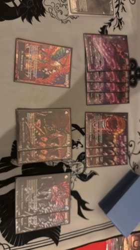 Customer photo review of BRANDED SACRIFICE  2-Player Cloth Playmat
