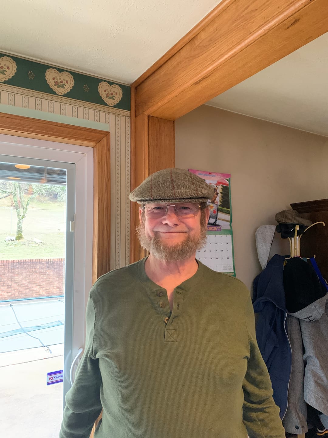 Customer photo review of Tweed Vintage Flat Cap