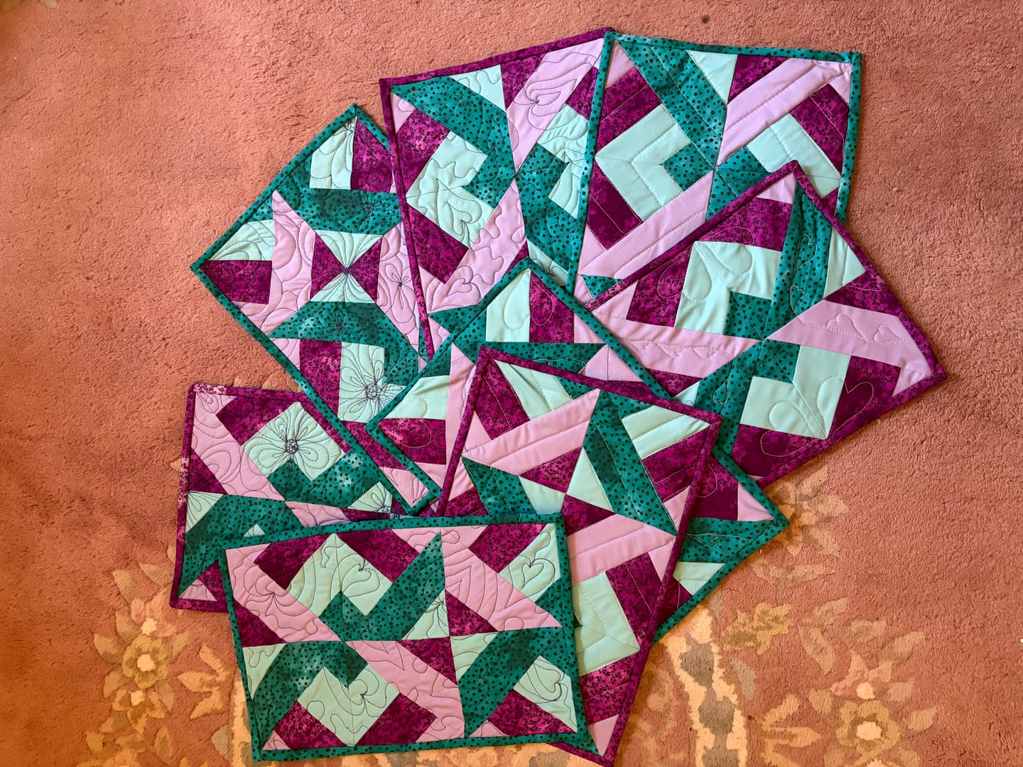 Customer photo review of Cotton Mystery Remnant Bundle