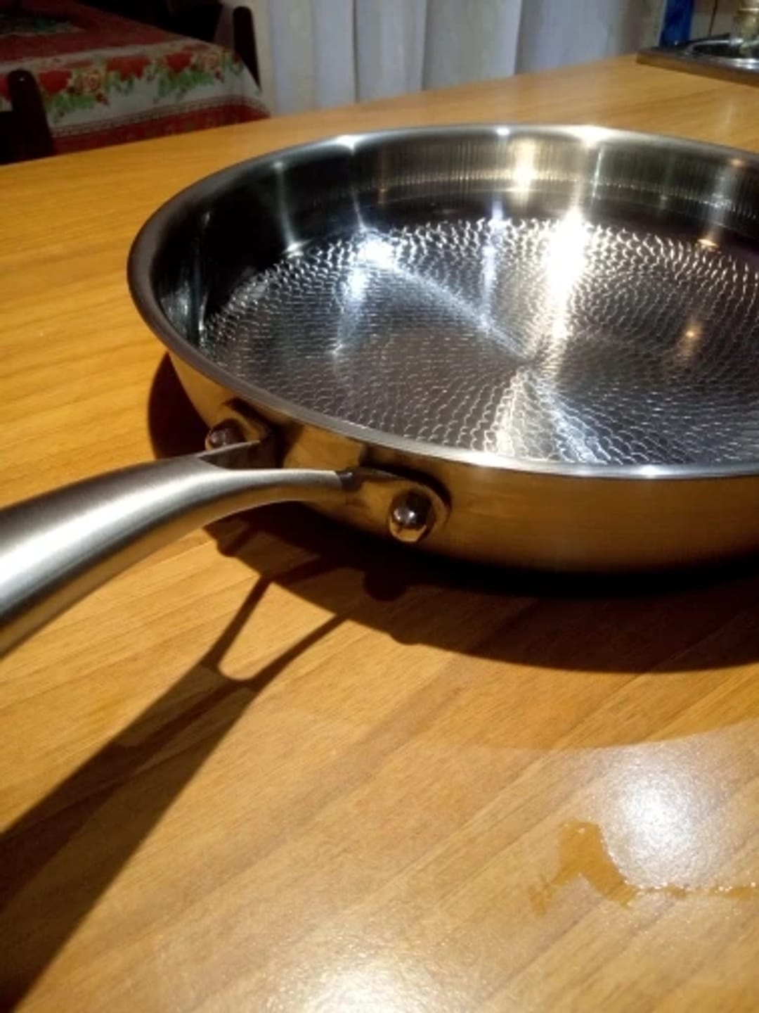 Customer photo review of Gehämmerte Titanpfanne