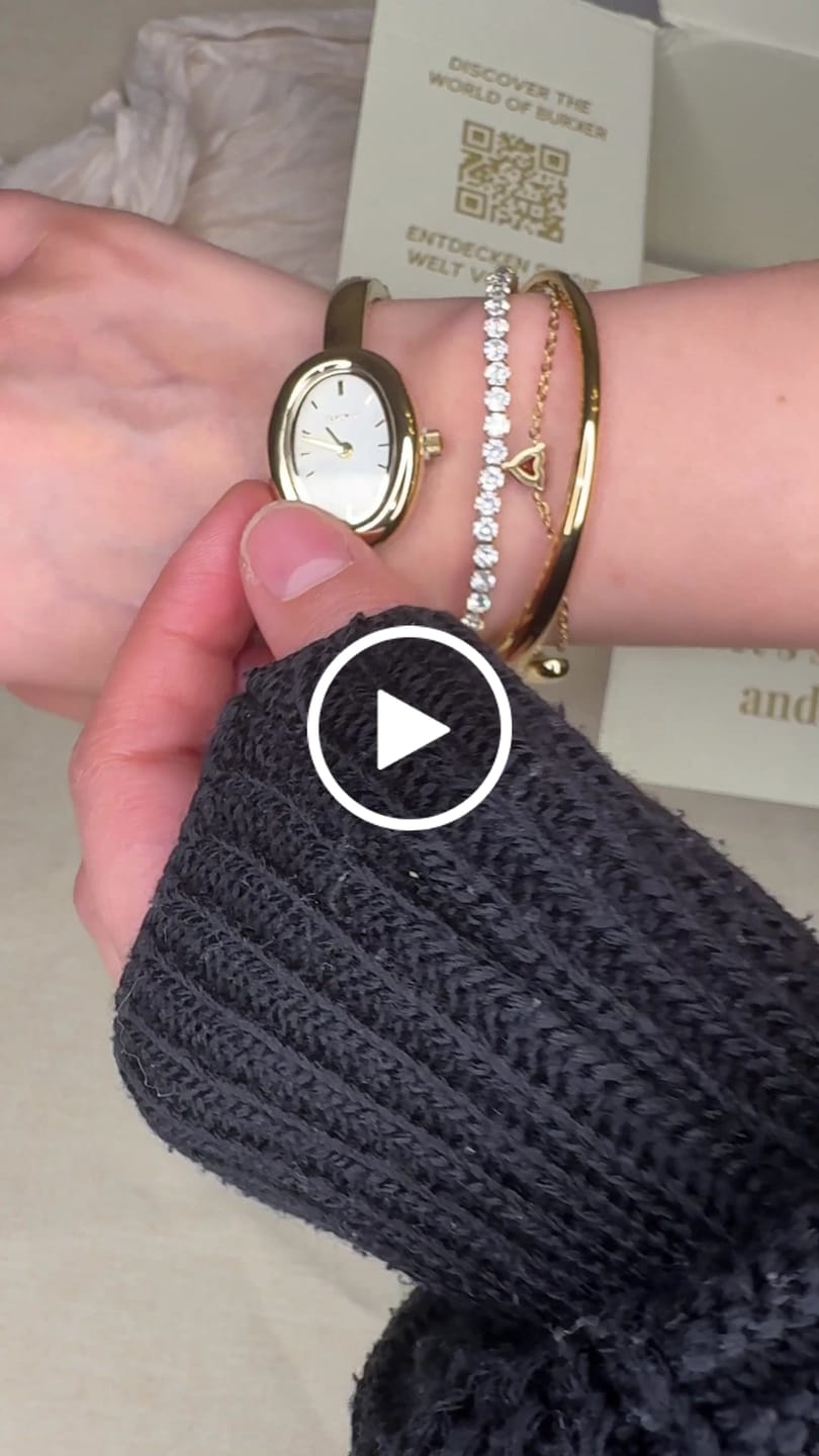 Customer video review of Diana Gold White
