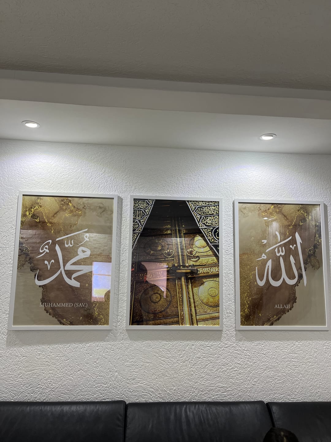 Customer photo review of Golden Kaaba - Set (Poster Set)