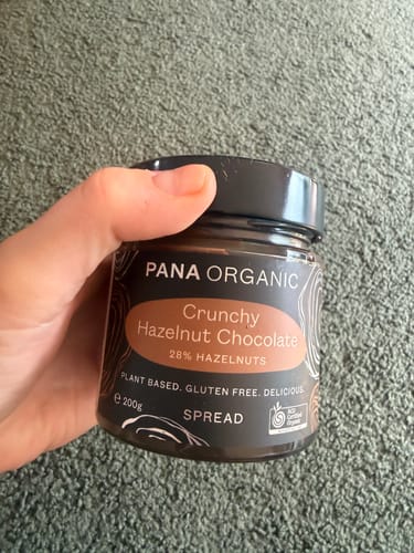 Customer photo review of Crunchy Hazelnut Chocolate Spread