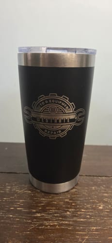 Customer photo review of (6 Pieces) Laser Engraved Tumbler | 20 oz