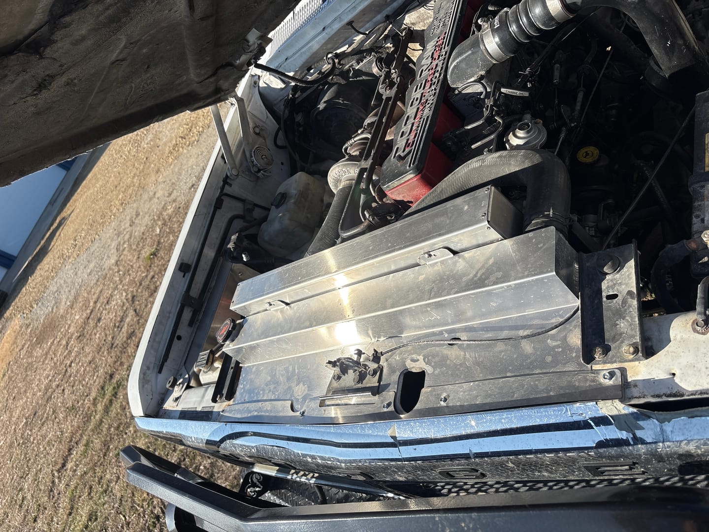Customer photo review of 1991.5-1993 Radiator Cover and Grill Reinforcement Kits