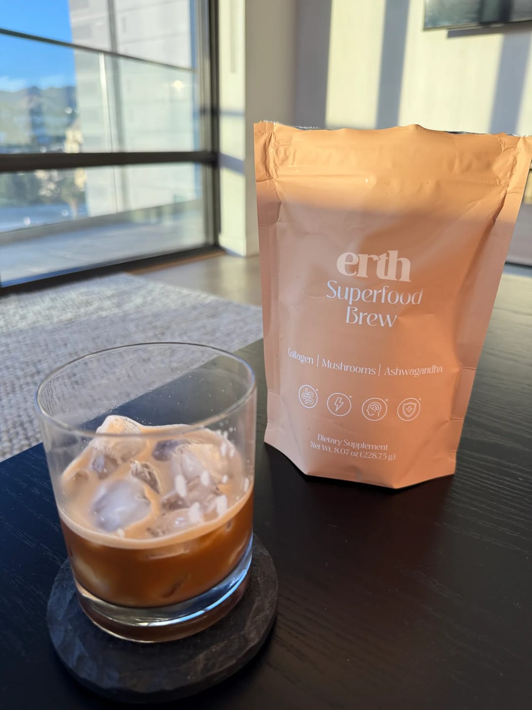 Customer photo review of Superfood Brew 1 Month Supply