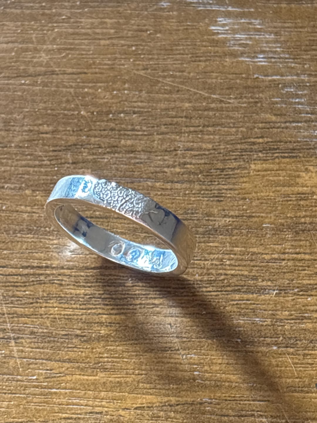 Customer photo review of Imprint Kit - Band Ring