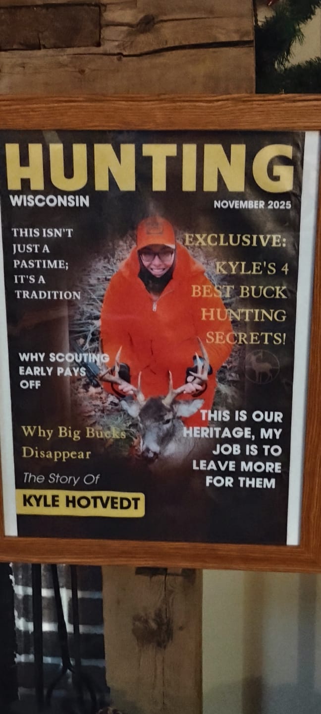 Customer photo review of Man Cave Hunting Art - Personalized Poster, Gift For Hunter