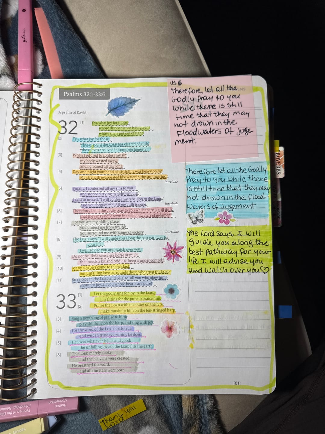 Customer photo review of Spiral Bible™ - NLT - Ultimate Study Bundle (Hardcover)