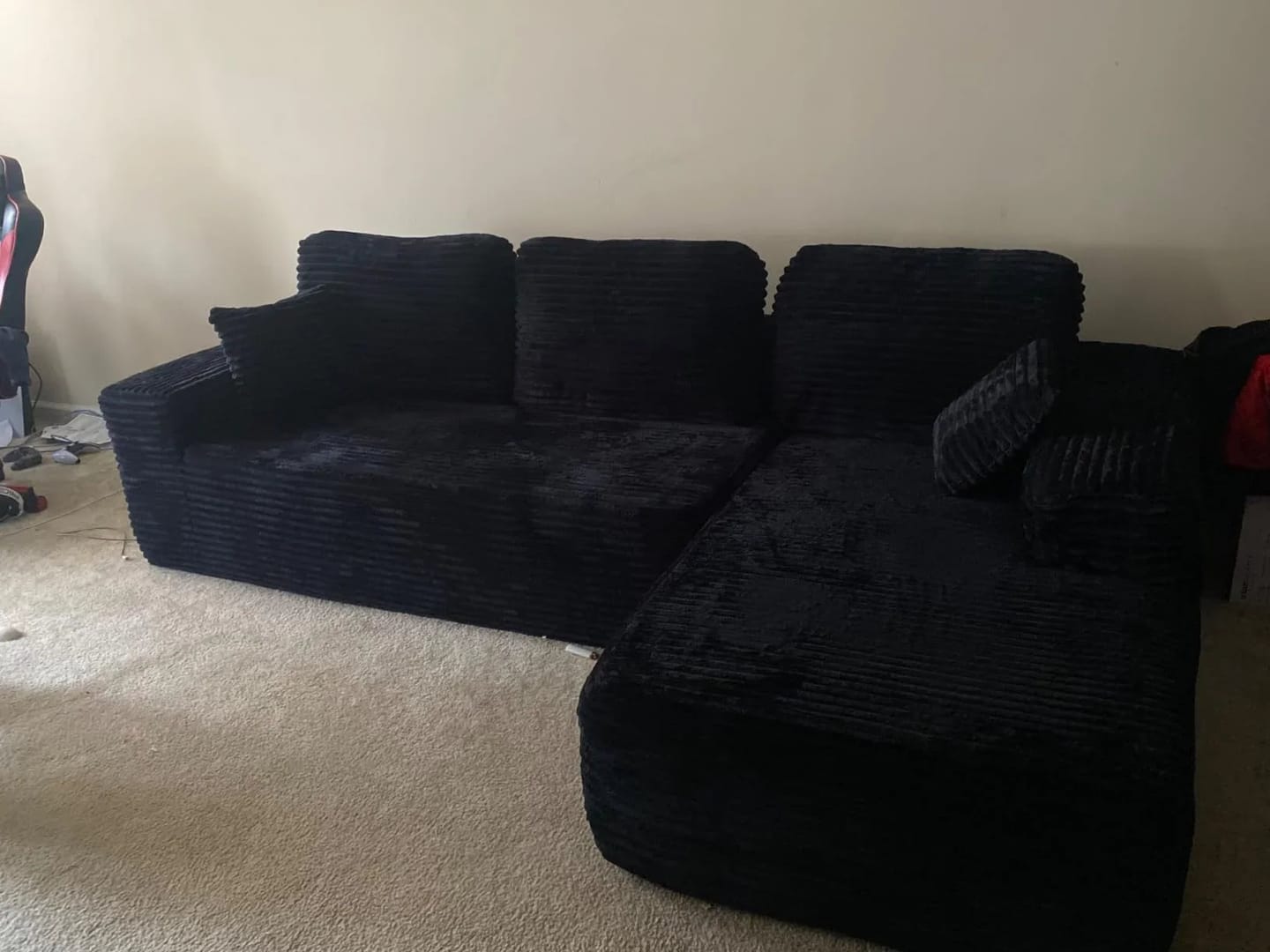 Customer photo review of Viral Boneless Couch