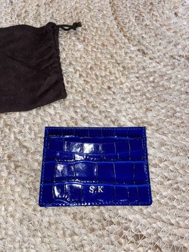Customer photo review of Premium Croc Card Holder