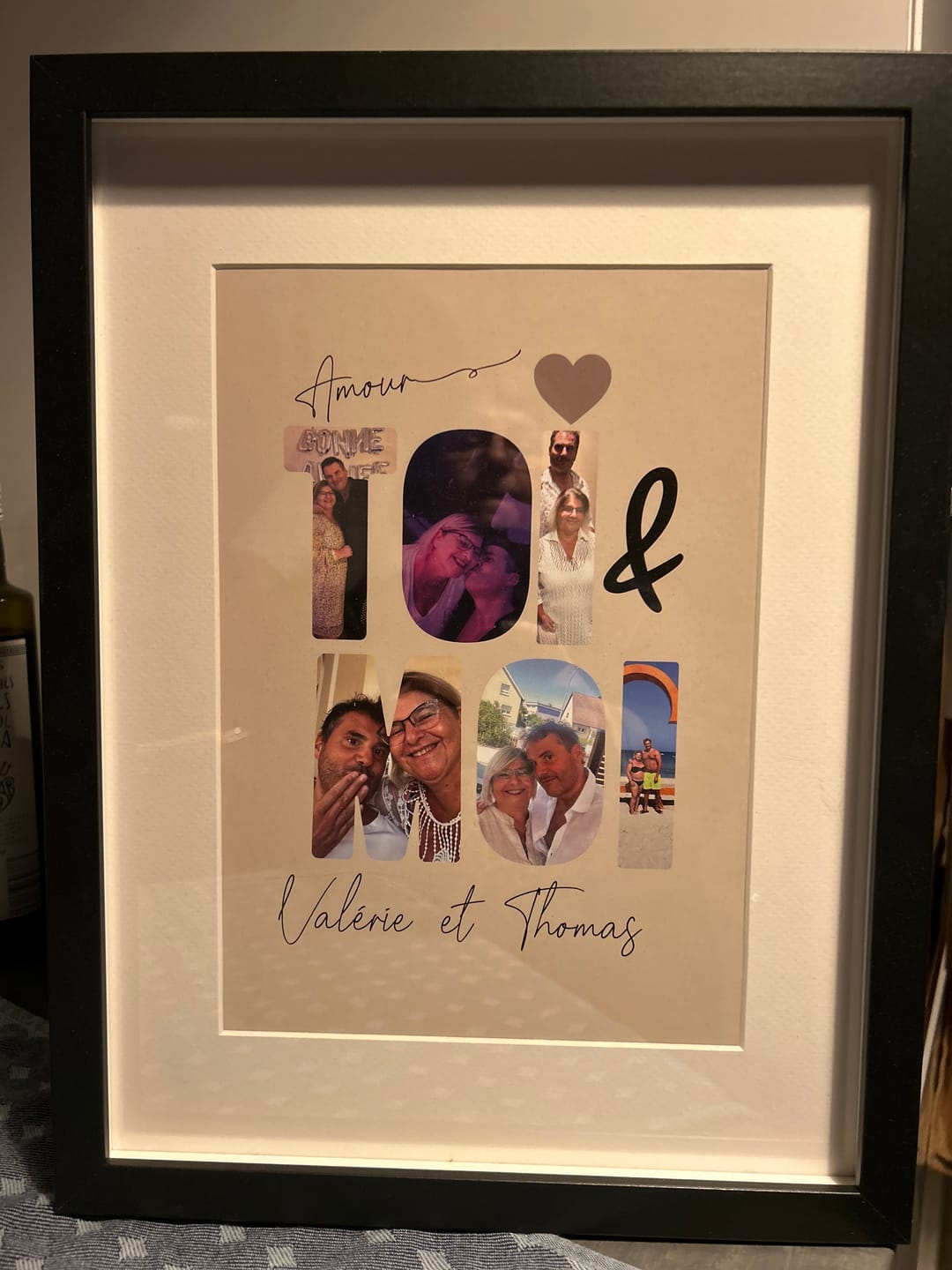 Customer photo review of Toi & Moi -  Affiche Personnalisée