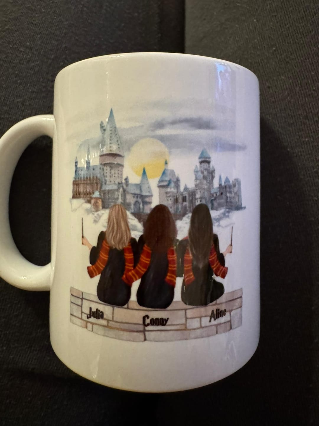 Customer photo review of Zauberinnen/Zauberer (3 P) - Personalisierte Tasse