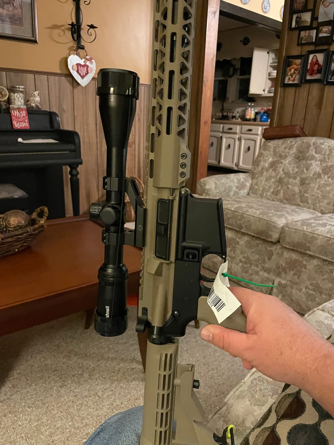 Customer photo review of Bushnell Banner 3-9x40mm BDC Reticle Riflescope