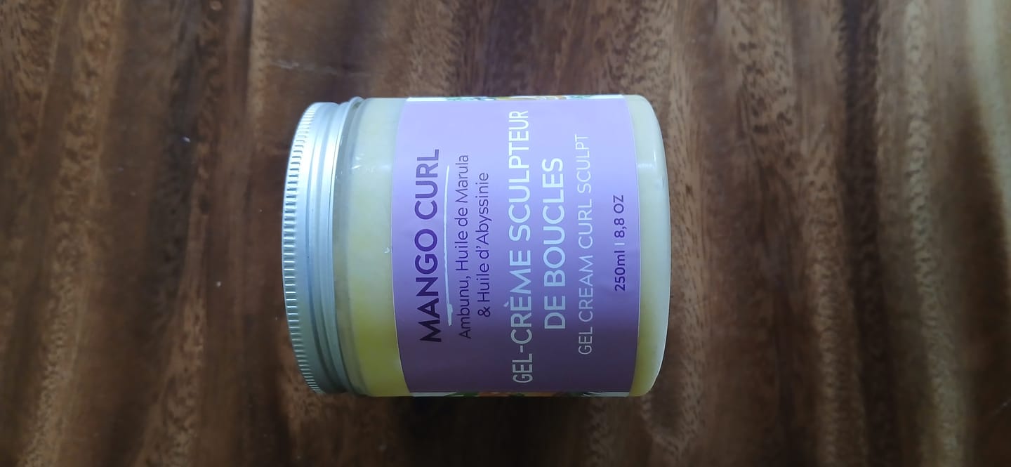 Customer photo review of Gel-Crème Sculpteur de Boucles MANGO CURL