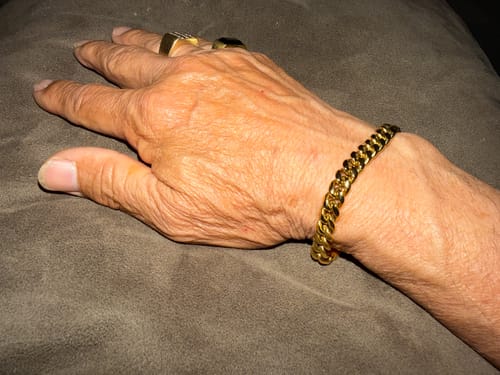 Customer photo review of Cuban Link Bracelet 8MM